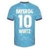 Bayer 04 Leverkusen Florian Wirtz 10 Tredje 23-24 - Herre Fotballdrakt